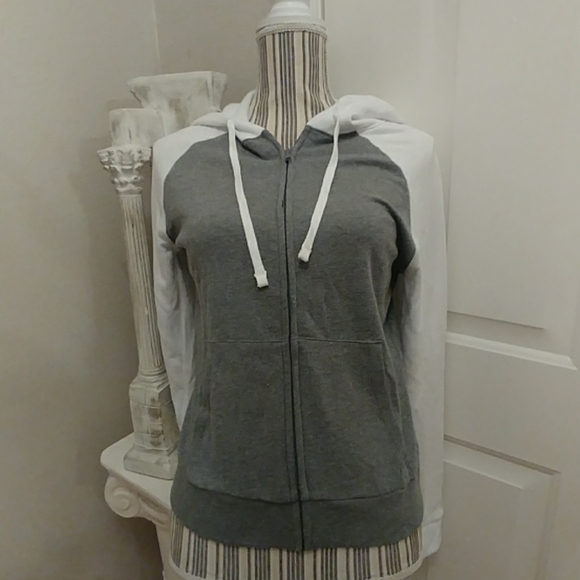 PINK Victoria's Secret Jackets & Blazers - PINK Victoria's Secret Colorblock Hoodie Jacket